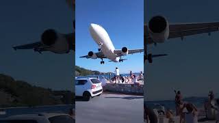 Landing - Skiathos Airport - Greece 😱✈️🇬🇷