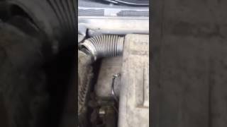 2011 Chevy Equinox Intake Removal