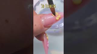 3d flowers ideas for #nails #flowers #shortsvideo