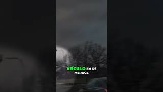 Motorista Profissional Mantém Veículo Em Pé Durante Incidente!