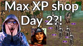 Maxi XP Shop Day 2?! || Heroes 3 Dungeon Gameplay || Jebus Cross || Alex_The_Magician