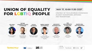 Union of Equality for LGBTIQ People. Strategy Against Homophobia, Biphobia and Transphobia