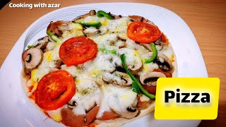 پیتزا ۲۰ دقیقه ای بدون فر/with out an oven