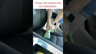 car seat cleaning🚖 | Easy sofa cleaning😇😇 | Amazing cleaning results🤩🤩#shorts