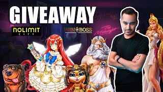 GIVEAWAY NEBUN CU PREMII DE LA NO LIMIT SI PAYSAFE-URI🔴LIVE🔴