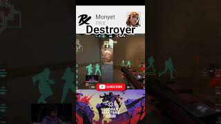 Monyet The Destroyer - ACE #valorant #vct2024 #mastersmadrid #paperrex