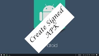 Android Tutorial (Kotlin) - 49 - Create Signed APK