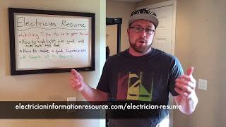 Electrician Resume – Writing Tips To Land You The Job