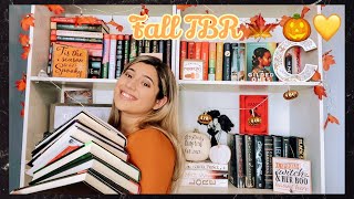 Fall TBR 🍁🎃💛 Saphicathon, Stabathon and more!