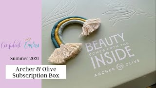 Archer & Olive Subscription Box Unboxing