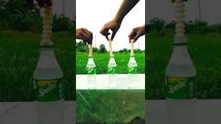 Sprite Vs Mentos I eksperimen #short