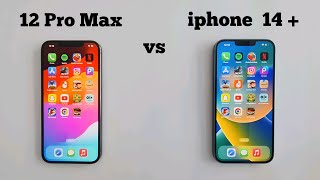 iphone 14 Plus vs 12 Pro Max Speed Test || in 2024