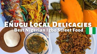 BEST NIGERIAN STREET FOOD IN EASTERN NIGERIA- Enugu Local Delicacies