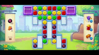 TOWNSHIP   Colorful Puzzle  Match -3  game level # 2094