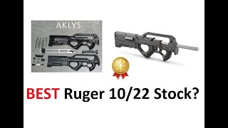 Best Ruger 10/22 Stock? ZK22 Aklys Defense Red Jacket