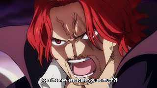 Shanks Terrifies Greenbull (Ryokugyu) with New Haki | One Piece 1081