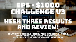 Week Three Results and Review! - EP5 $1000 Challenge v3