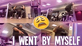 I went to the gym by myself in Atlanta | Gym Chronicles (gym vlog)