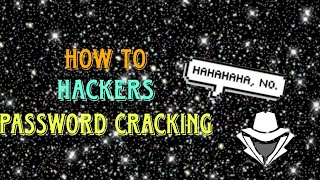 How to Hackers crack passwords || Tamil || Explain