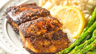 Blackened Salmon #shorts