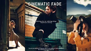 New Viral Photo Editing Lightroom | Cinematic Fade dark Photo Editing Lightroom | lightroom presets