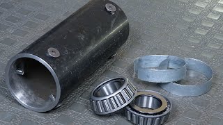 Torna Tezgahı Fener Mili Rulman Değişimi / Lathe Spindle Bearing Replacement Diy projects