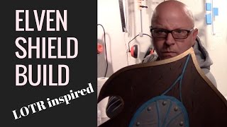 LOTR Inspired warrior Elf shield cosplay build