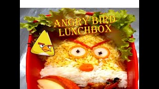 [EASY RECIPES]LET'S MAKE OUR ANGRY BIRD LUNCHBOX WITH OUR YUMMY SIDE DISH. BE HAPPY WHILE DOING THIS