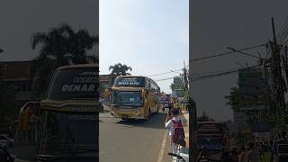 Konvoi 2 Unit Bus Arto Rejo Trans "Oemar Bakri" Dan "Bunga Trotoar", Full Membasuri #basuri #shorts