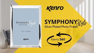 Kenro Symphony Style Silver Frame - 360 degree video