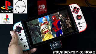 Aku Tukar Switch Jadi King Of Retro Device - Boleh Main PS1/PSP/PS2/GBC & Banyak Lagi! Lakka Switch