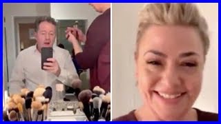 Ant McPartlin's ex Lisa Armstrong gives Piers Morgan a makeover in hilarious video | BS NEWS