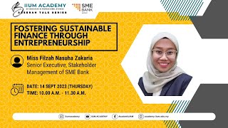 BTS EPS. 19 - FOSTERING SUSTAINABLE FINANCE THROUH ENTREPRENEURSHIP