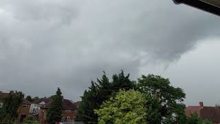 London thunderstorm part one, thunder and lightning