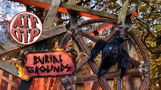 Burial Grounds Alton Towers Scarefest 2024 POV Walkthrough Scare Zone (Daytime)🔥