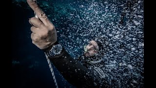 AQUASPHERE FreeFall Blue: a dive watch from Hanhart