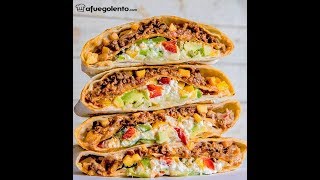 El Mejor Crunch Wrap Supreme con el Sorfito de Tomate Más Sorprendente