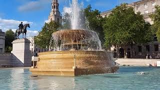 Trafalgar Square fountains