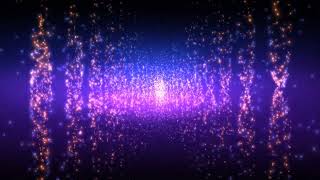 4K Pillars of Light   Blue Space Ambient   Moving Background   AA VFX