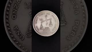 Encontré Una Onza Troy de Plata Pura ley .925 México 1980  #shorts #numismatica