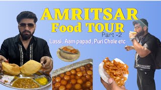 Gulab jamun , Lassi , Jalebi Chole Puri | AMRITSAR Food Tour Part 2 | Amritsar Street food | Sanchit