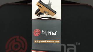 Byrna Tan non-lethal protection BringItSelfDefense.com located in Port Angeles, Washington