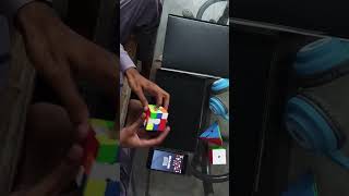 A trivial 12 sec solve #rubikscube #shorts #viral