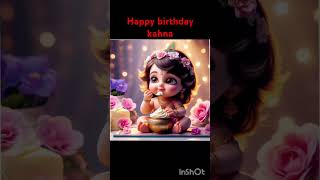 Happy birthday kahna#Krishna Janmashtami #Radha Krishna #trending #song #dj #music #love #kritika