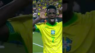 Vinicius copying Neymar Celebration⚽