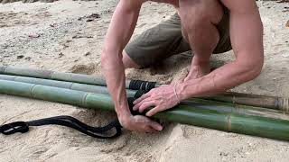 How To Make an Aerial Tripod Stand | ULU Yoga Teacher Training | Yoga Alliance Certified