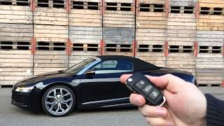 mods4cars SmartTOP for Audi R8 Spyder - One-Touch Top open / close / Remote / while driving