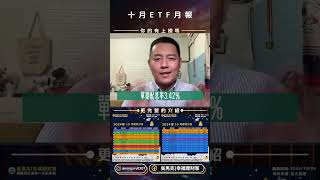 💰10月ETF股息下滑？來看看ETF的配息數據！｜吳馬克 ETF月報 #00730 #00922 #00912 #00929 #0056