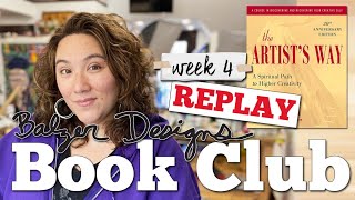 Book Club: The Artist's Way - Week 4