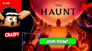 🎃NEW 'The Haunt' Event in Roblox! 🔴LIVE🔴JOIN ME🔴TTS = on🔴